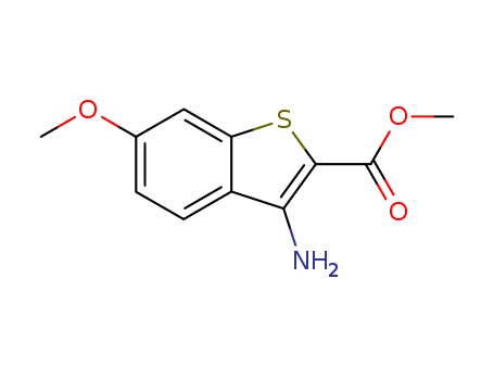 3-Amino-6-methoxy-benzo[b]thiophene-2-carboxylic acid methyl ester