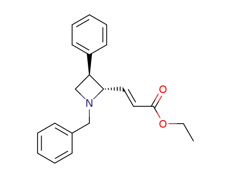 ethyl 3-[(2S,3R)-1-benzyl-3-phenylazetidin-2-yl]acrylate