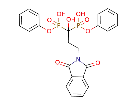 monophenyl [3-(1,3-dioxo-1,3-dihydroisoindol-2-yl)-1-hydroxy-1-(hydroxy-phenoxy-phosphoryl)propyl]phosphonate