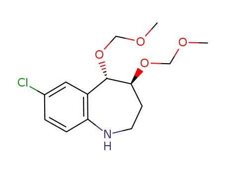 1H-1-Benzazepine,
7-chloro-2,3,4,5-tetrahydro-4,5-bis(methoxymethoxy)-, (4S,5S)-