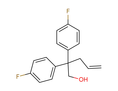 2,2-bis(4-fluorophenyl)pent-4-en-1-ol