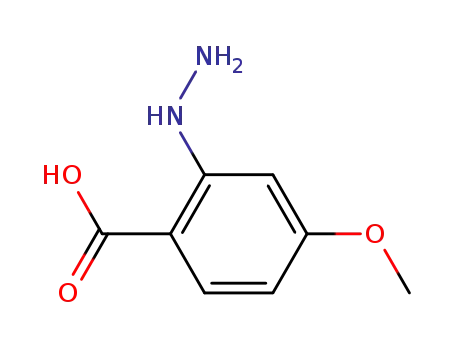 Molecular Structure of 362512-37-6 (2-hydrazino-4-methoxybenzoic acid)