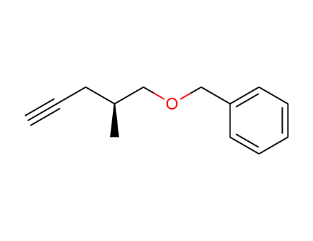 Benzene, [[(2-methyl-4-pentynyl)oxy]methyl]-, (S)-