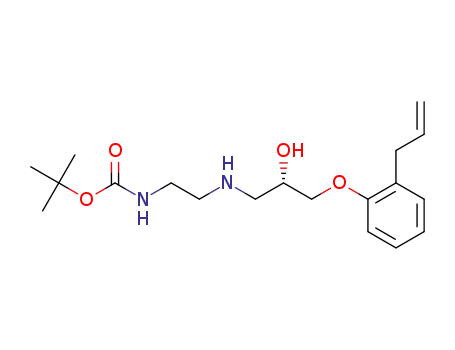 (S)-tert-butyl 2-(3-(2-allylphenoxy)-2-hydroxypropylamino)ethylcarbamate