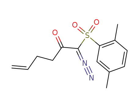 5-Hexen-2-one, 1-diazo-1-[(2,5-dimethylphenyl)sulfonyl]-