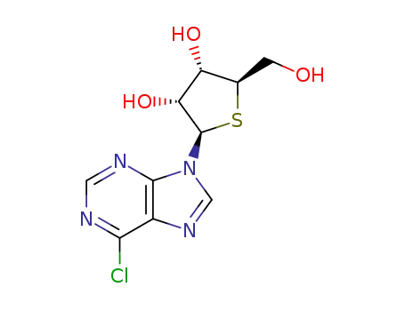 6-chloro-9-(4-thio-β-D-ribofuranos-1-yl)-9H-purine