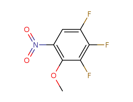 Molecular Structure of 66684-65-9 (2,3-Difluoro-6-nitroanisole)