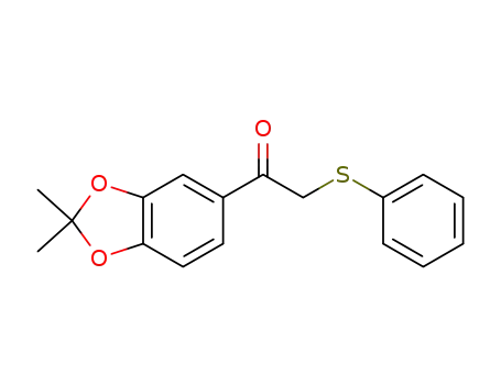 1-(2,2-dimethylbenzo[d][1,3]dioxol-5-yl)-2-(phenylthio)ethanone