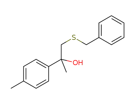 1-(benzylsulfanyl)-2-(4-methylphenyl)propan-2-ol