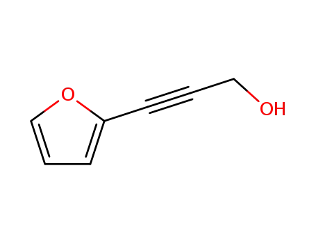 Molecular Structure of 1194-12-3 (2-Propyn-1-ol, 3-(2-furanyl)-)