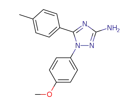 1-(4-methoxyphenyl)-5-(p-tolyl)-1H-1,2,4-triazol-3-amine