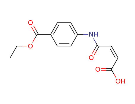 Benzoicacid, 4-[(3-carboxy-1-oxo-2-propen-1-yl)amino]-, 1-ethyl ester
