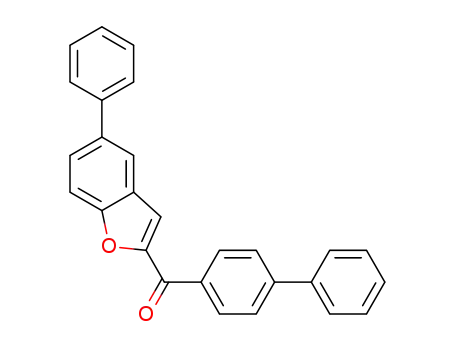 Molecular Structure of 1370015-91-0 ([1,1'-biphenyl]-4-yl(5-phenylbenzofuran-2-yl)methanone)