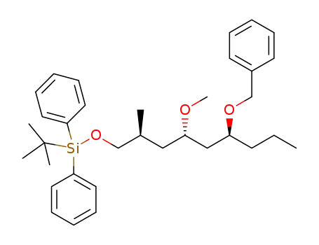 ((2S,4S,6S)-6-(benzyloxy)-4-methoxy-2-methylnonyloxy)(tert-butyl)diphenylsilane