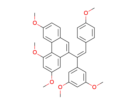 (Z)-10-(1-(3,5-dimethoxyphenyl)-2-(4-methoxyphenyl)vinyl)-2,4,6-trimethoxyphenanthrene