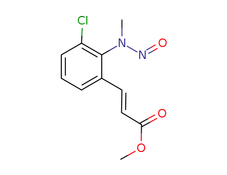 (E)-methyl 3-(3-chloro-2-(methyl(nitroso)amino)phenyl)acrylate
