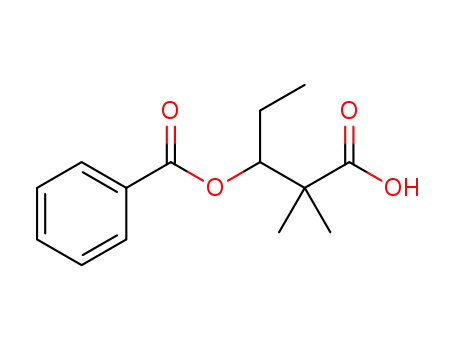 3-benzoyloxy-2,2-dimethylpentanoic acid