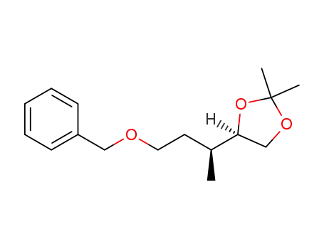 (R)-4-((S)-4-(benzyloxy)butan-2-yl)-2,2-dimethyl-1,3-dioxolane