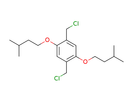 Benzene, 1,4-bis(chloromethyl)-2,5-bis(3-methylbutoxy)-