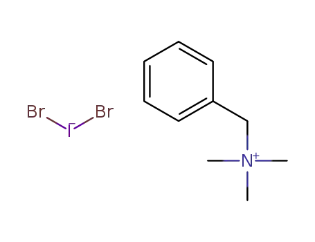 Molecular Structure of 1413396-80-1 (benzyltrimethylammonium dibromoiodate(I))