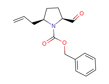 benzyl (2S,5R)-5-allyl-2-formylpyrrolidine-1-carboxylate