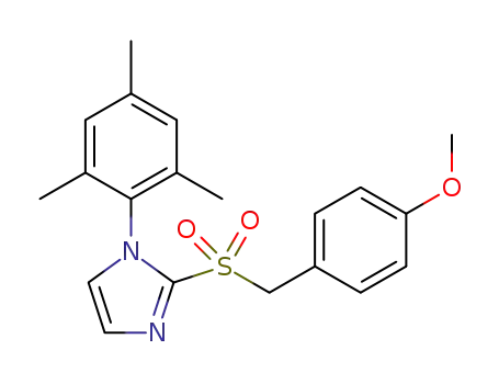 1-mesityl-2-((4-methoxybenzyl)sulfonyl)-1H-imidazole