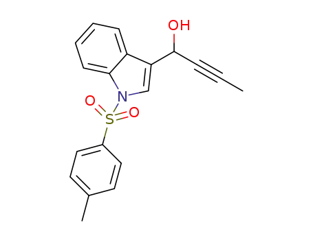 1-(1-tosyl-1H-indol-3-yl)but-2-yn-1-ol