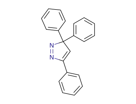 Molecular Structure of 24037-48-7 (3H-Pyrazole, 3,3,5-triphenyl-)