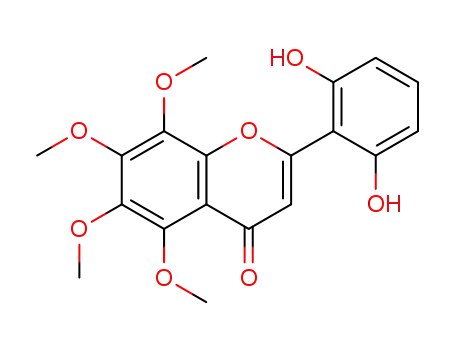 C<sub>19</sub>H<sub>18</sub>O<sub>8</sub>