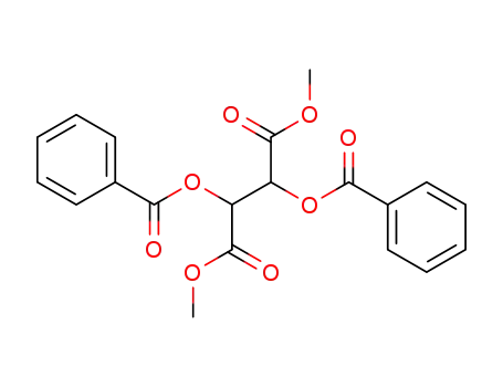 Molecular Structure of 6304-99-0 (dimethyl 2,3-bis(benzoyloxy)butanedioate)