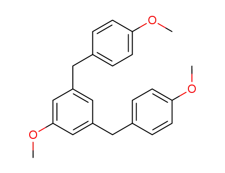 3,5-bis[(4-methoxyphenyl)methyl]anisole
