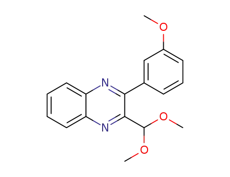 2-(dimethoxymethyl)-3-(3-methoxyphenyl)quinoxaline