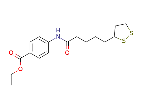 4-(5-[1,2]dithiolan-3-yl-valerylamino)-benzoic acid ethyl ester