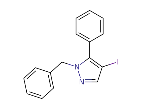 1-benzyl-4-iodo-5-phenyl-1H-pyrazole