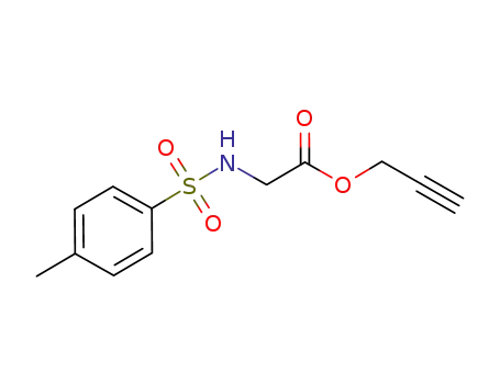 Molecular Structure of 1007362-49-3 (prop-2-ynyl 2-(4-methylphenylsulfonamido)acetate)