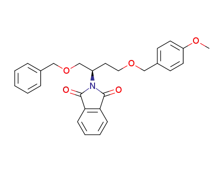 (R)-2-(1-(benzyloxy)-4-((4-methoxybenzyl)oxy)butan-2-yl)-isoindoline-1,3-dione