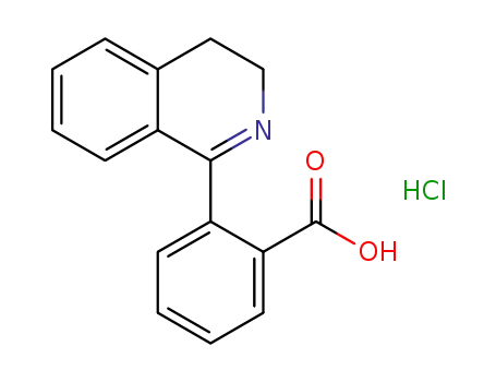 3,4-dihydro-1-phenylisoquinoline-2'-carboxylic acid hydrochloride