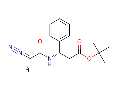 tert-butyl (S)-3-(α-D-diazoacetamido)-3-phenylpropanoate