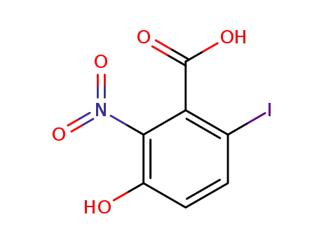3-hydroxy-6-iodo-2-nitrobenzoic acid