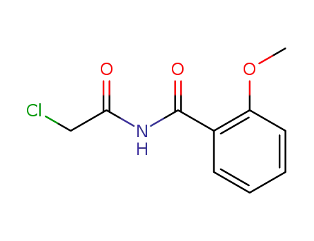 Molecular Structure of 554423-67-5 (Benzamide, N-(2-chloroacetyl)-2-methoxy-)