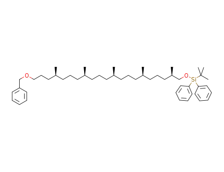 21-benzoxy-1-(tert-butyldiphenylsilyloxy)-(2R,6R,10R,14S,18S)-2,6,10,14,18-pentamethylheneicosane