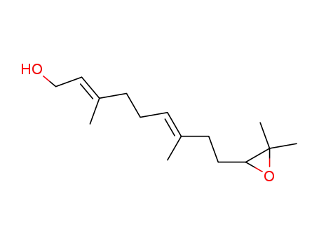 Molecular Structure of 5233-99-8 (Epoxyfarnesol)