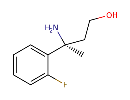 (S)-3-amino-3-(2-fluoro-5-nitrophenyl)butan-1-ol