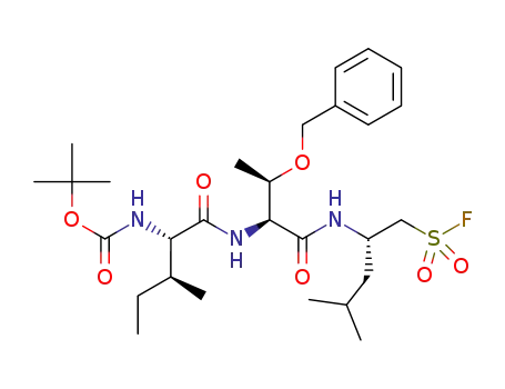 C<sub>28</sub>H<sub>46</sub>FN<sub>3</sub>O<sub>7</sub>S