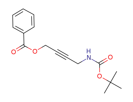 4-(tert-butoxycarbonylamino)but-2-ynyl benzoate