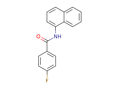 Benzamide, 4-fluoro-N-1-naphthalenyl-