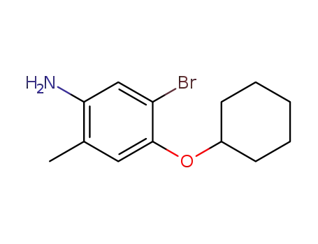 5-bromo-4-(cyclohexyloxy)-2-methylaniline