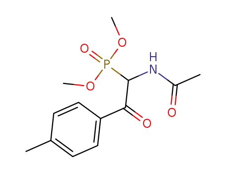 dimethyl (1-acetamido-2-oxo-2-(p-tolyl)ethyl)phosphonate