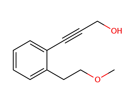 3-(2-(2-methoxyethyl)phenyl)prop-2-yn-1-ol