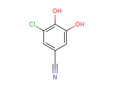 Benzonitrile,  3-chloro-4,5-dihydroxy-